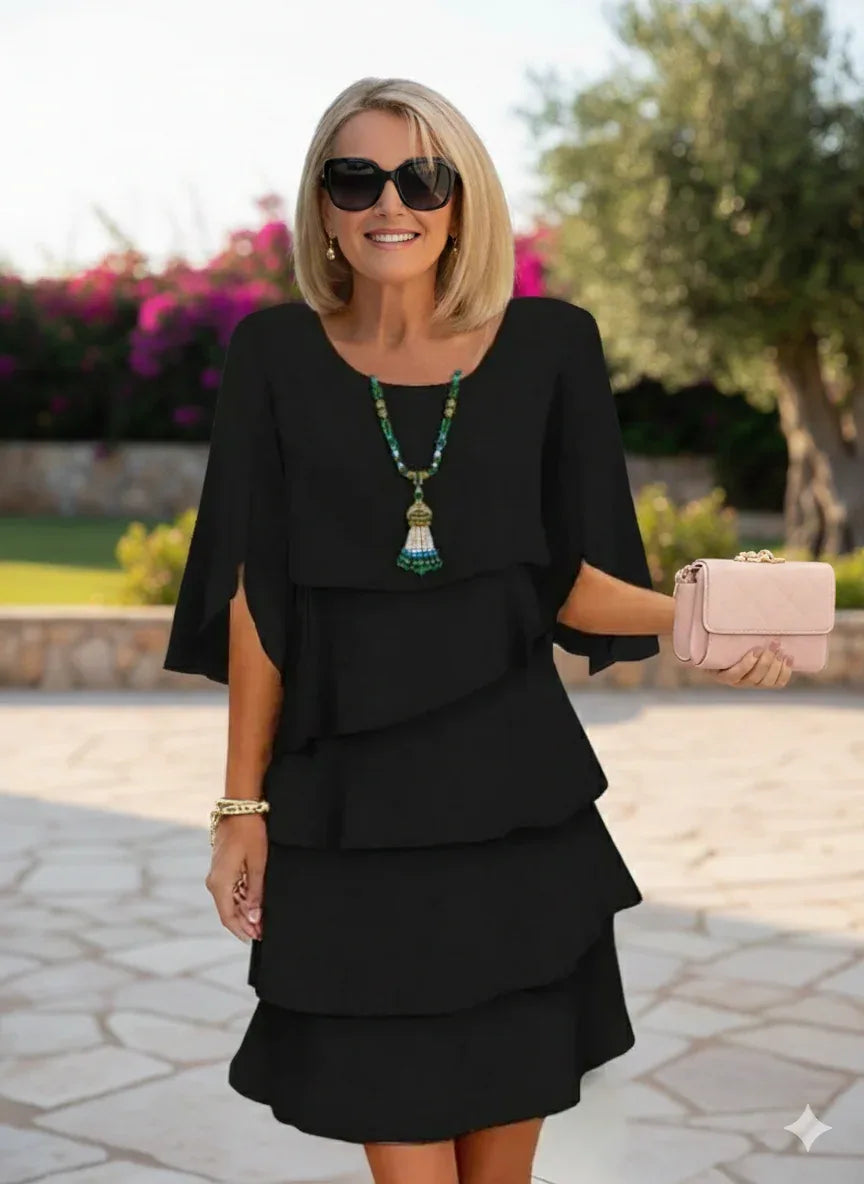 Vestido Chiffon Melina - Sua Boutique
