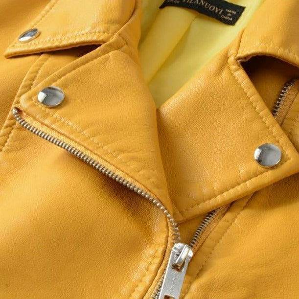 Jaqueta Color Woman Couro Ecológico - Sua Boutique