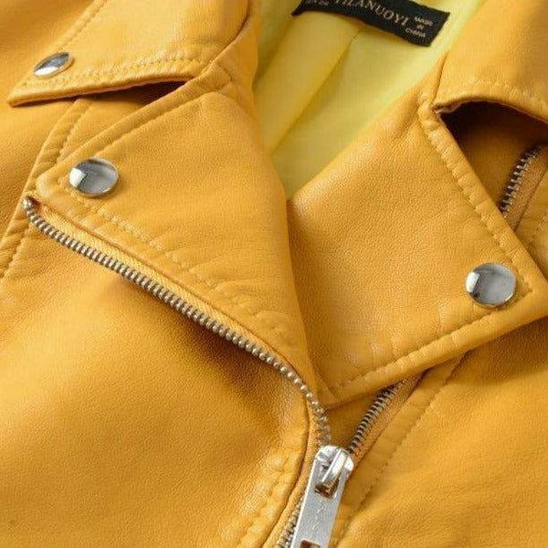 Jaqueta Color Woman Couro Ecológico - Sua Boutique