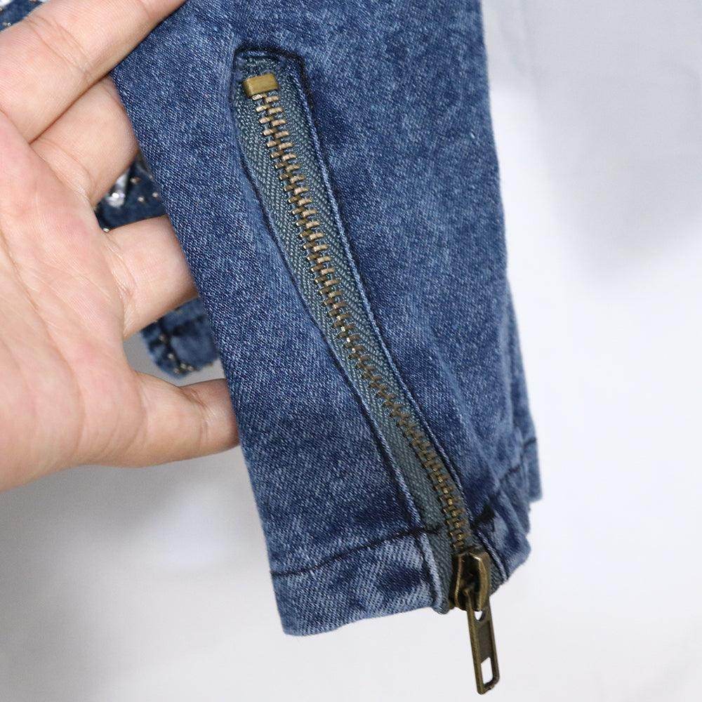 Jaqueta Denin Shine - Sua Boutique