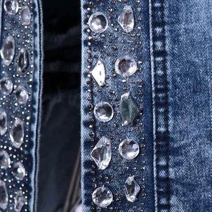 Jaqueta Denin Shine - Sua Boutique