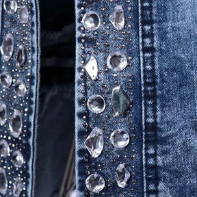 Jaqueta Denin Shine use o cupom PRIMEIRACOMPRA e garanta 12%OFF