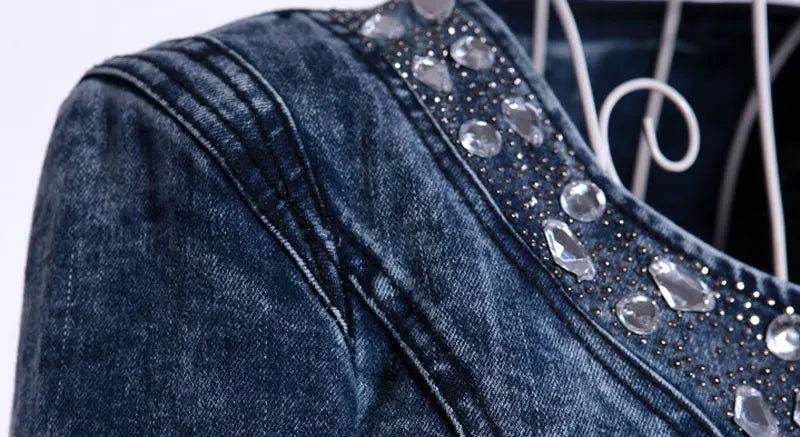 Jaqueta Denin Shine - Sua Boutique