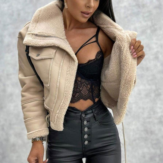 Jaqueta Elisa Couro Ecológico - Sua Boutique