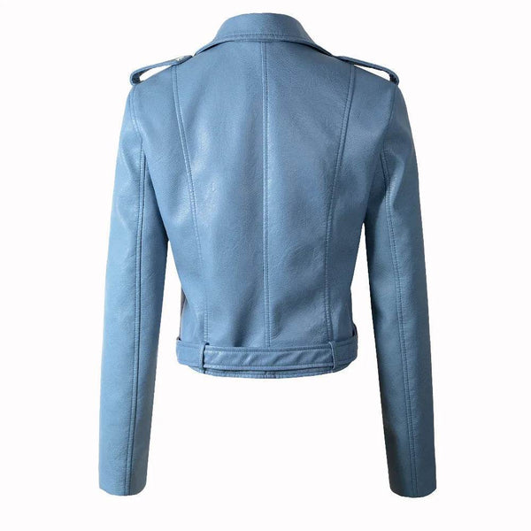 Jaqueta Fashion Couro Ecológico - Sua Boutique