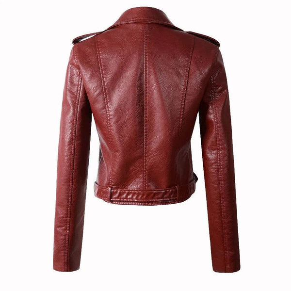 Jaqueta Fashion Couro Ecológico - Sua Boutique