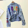 Jaqueta Jeans Fashion Destroyed - Sua Boutique