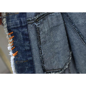 Jaqueta Jeans Fashion Destroyed use o cupom PRIMEIRACOMPRA e garanta 12%OFF