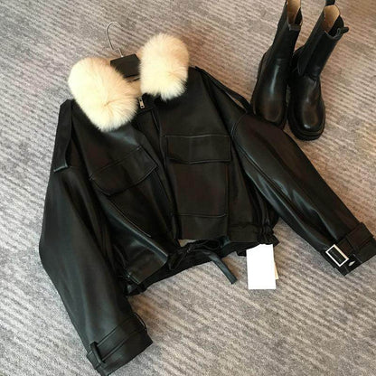 Jaqueta Thalia Couro Ecológico - Sua Boutique