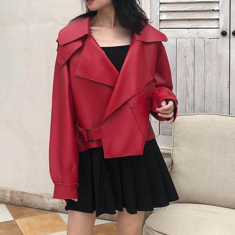 Jaqueta Vintage Couro Ecológico - Sua Boutique