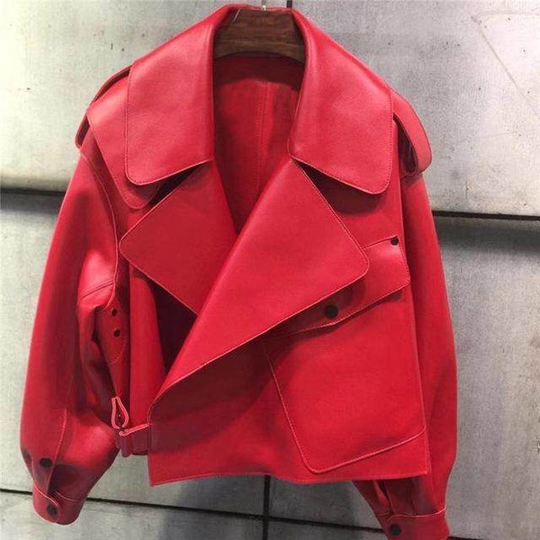 Jaqueta Vintage Couro Ecológico - Sua Boutique