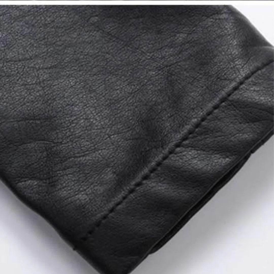 Jaqueta Ziper Diagonal Couro Ecológico - Sua Boutique