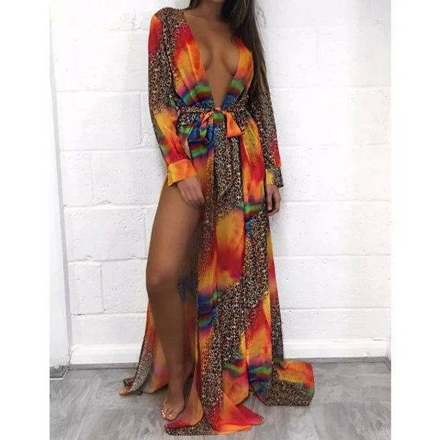 Kimono Kaftan Collor - Sua Boutique