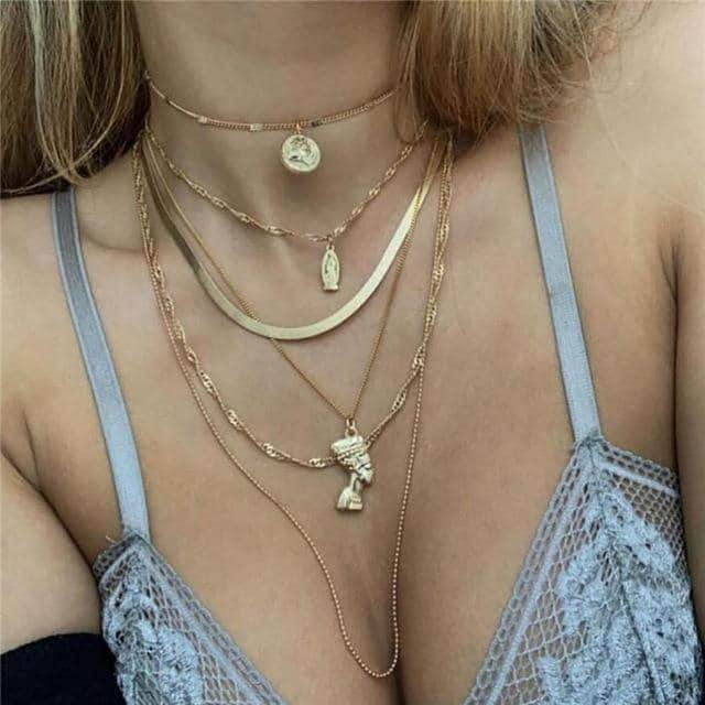 Kit Colar Boho Chic - Sua Boutique