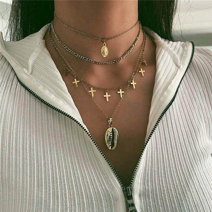 Kit Colar Boho Chic - Sua Boutique