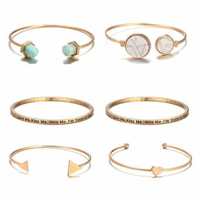Kit Pulseiras Pedras - Sua Boutique