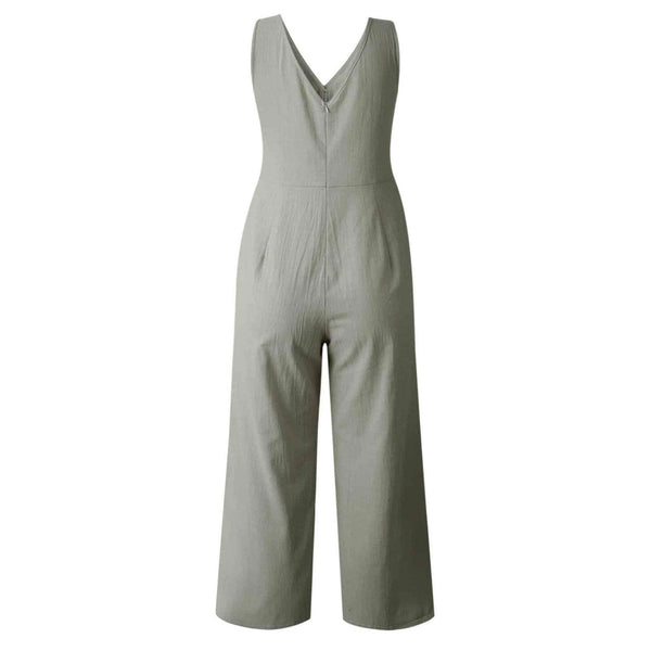 Macacão Decote V Summer - Sua Boutique