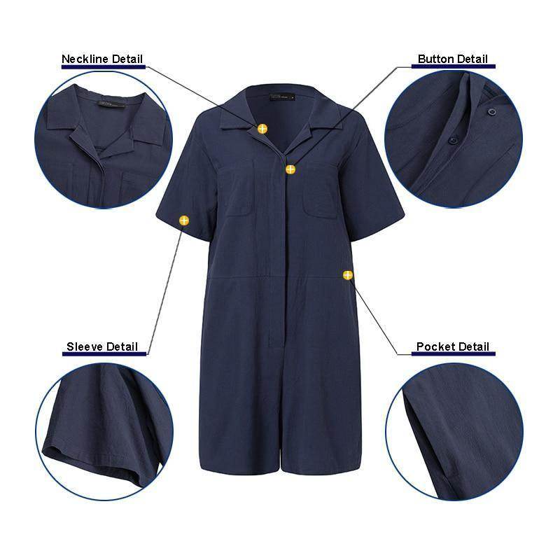 Macacão Fashion Solid - Sua Boutique