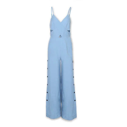 Macacão Feminino Decote Transpassado - Sua Boutique
