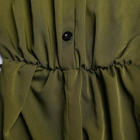 Macacão Feminino Jumpsuits Militar use o cupom PRIMEIRACOMPRA e garanta 12%OFF