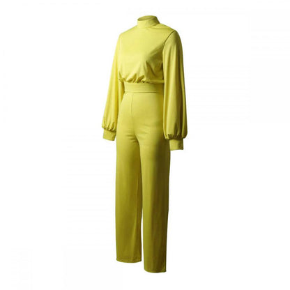 Macacão Feminino Mangas Bufantes - Sua Boutique