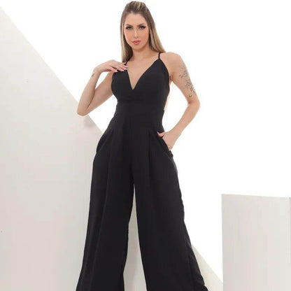 Macacão Pantalona Califórnia - Sua Boutique