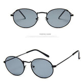 Óculos de Sol - Oval Vintage Metal use o cupom PRIMEIRACOMPRA e garanta 12%OFF