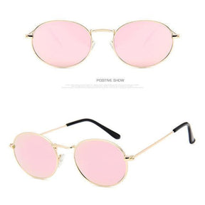 Óculos de Sol - Oval Vintage Metal use o cupom PRIMEIRACOMPRA e garanta 12%OFF