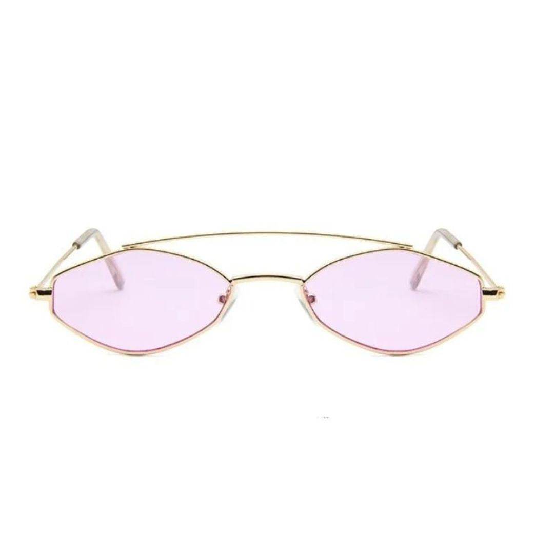 Óculos de Sol Oval Retrô Lady - Sua Boutique