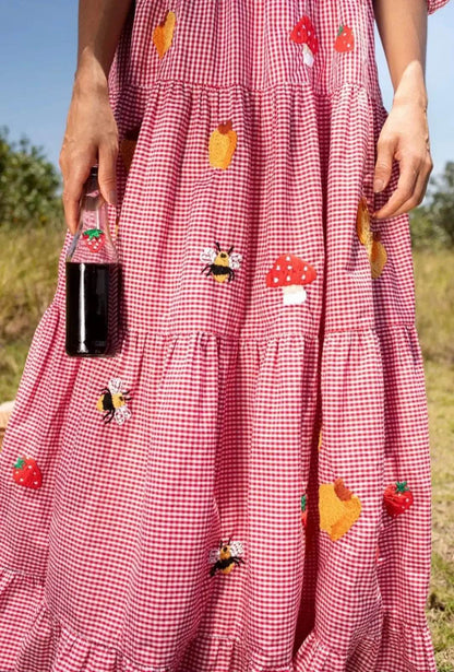 Vestido Boho Bordado - Sua Boutique