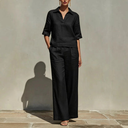 Conjunto Calça e Camisa Doha