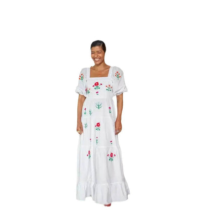Vestido Boho Bordado - Sua Boutique