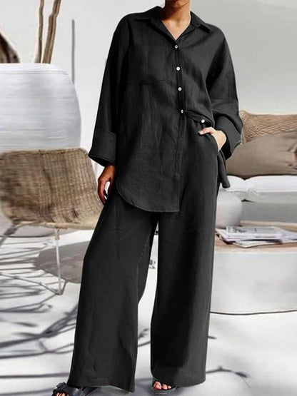 Conjunto Calça e Camisa Samira