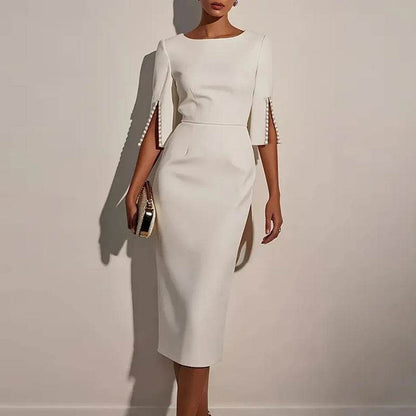 Vestido Midi Elegance Lady - Sua Boutique