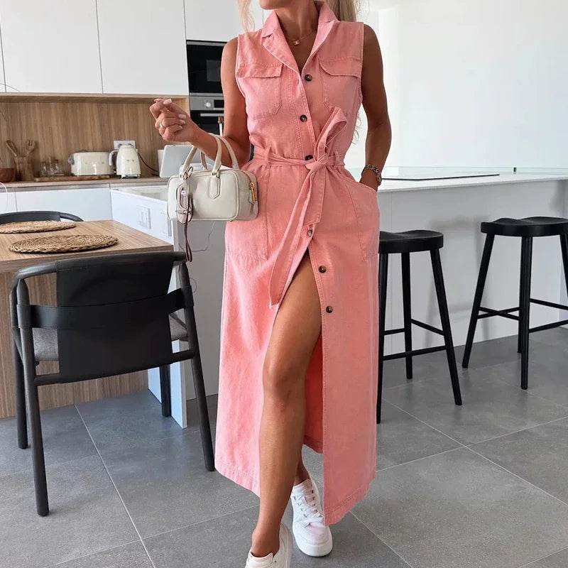 Vestido Denin Cecilia - Sua Boutique