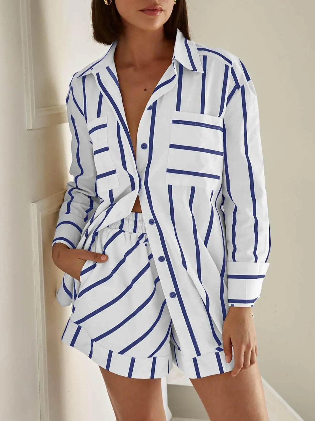 Conjunto Camisa e Shorts Hefera - Sua Boutique