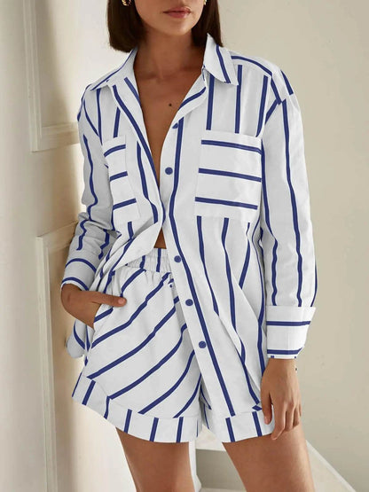 Conjunto Camisa e Shorts Hefera - Sua Boutique
