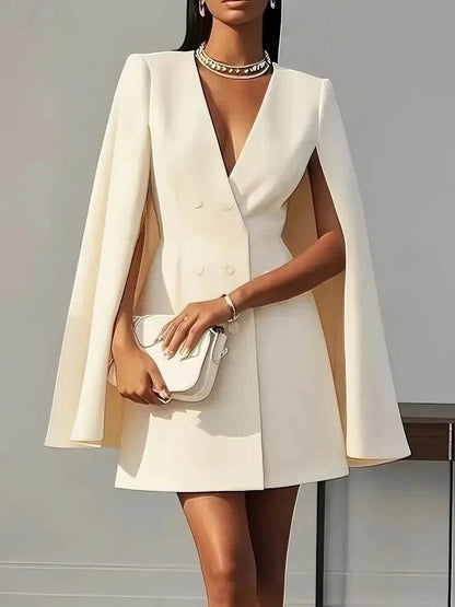 Vestido Blazer Capa Elegance - Sua Boutique