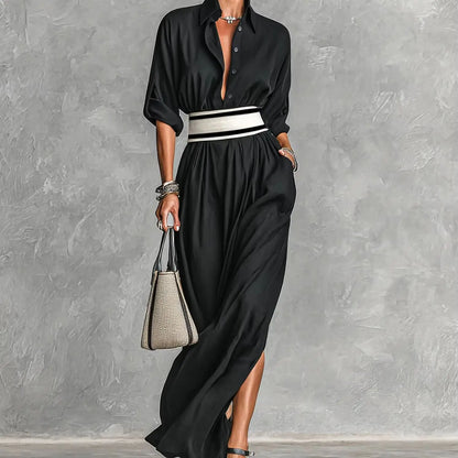 Vestido Longo Bordeaux
