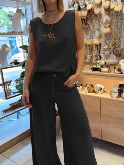Conjunto Calça e Regata Helana - Sua Boutique