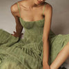 Vestido Midi Green Festa - Sua Boutique
