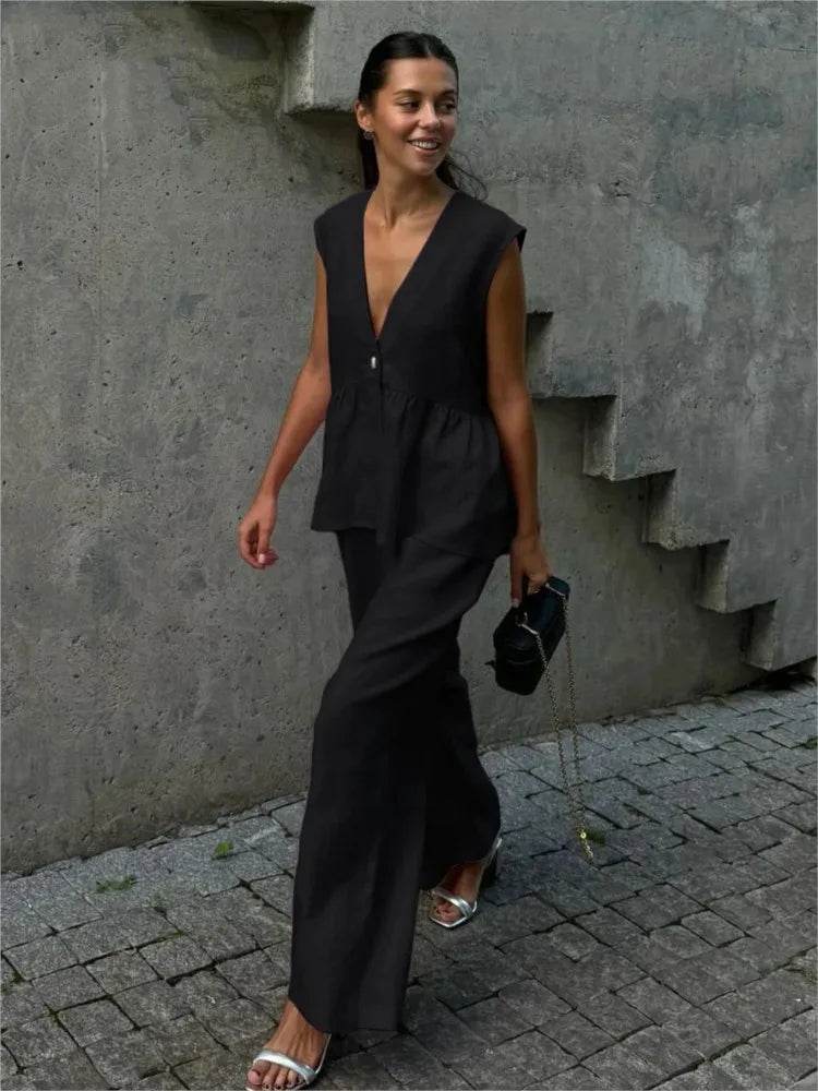 Conjunto Calça e Blusa Anastacia - Sua Boutique