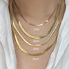Colar Snake minimalista Banhado em Ouro 18K - Sua Boutique