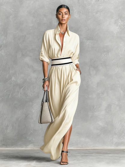 Vestido Longo Bordeaux