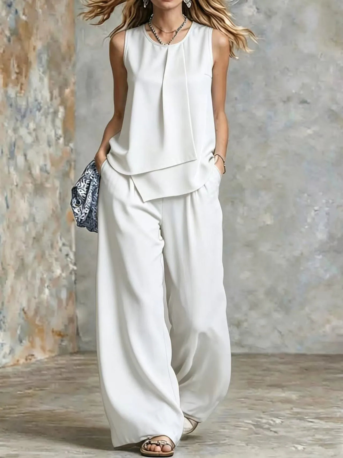 Conjunto Calça e Blusa Buenos Aires