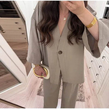 Conjunto Calça e Camisa Kay - Sua Boutique