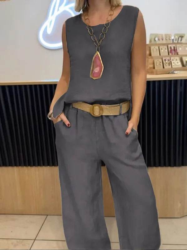 Conjunto Calça e Regata Helana - Sua Boutique