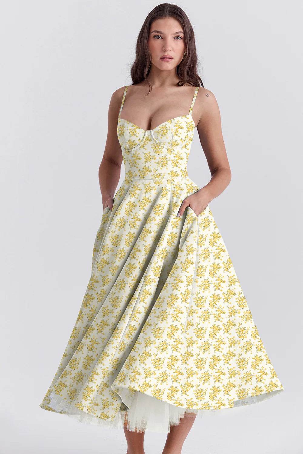 Vestido Midi Lady - Sua Boutique