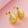 Brinco Gota Banhado em Ouro 18K - Sua Boutique