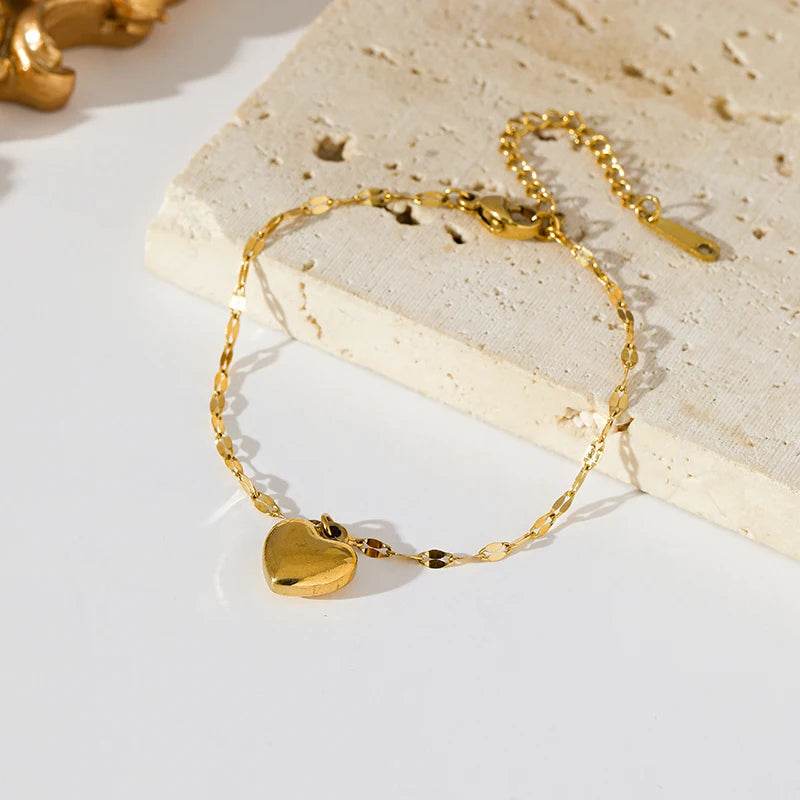 Conjunto Colar,pulseira,brinco Amanda Banhado em Ouro 18K - Sua Boutique